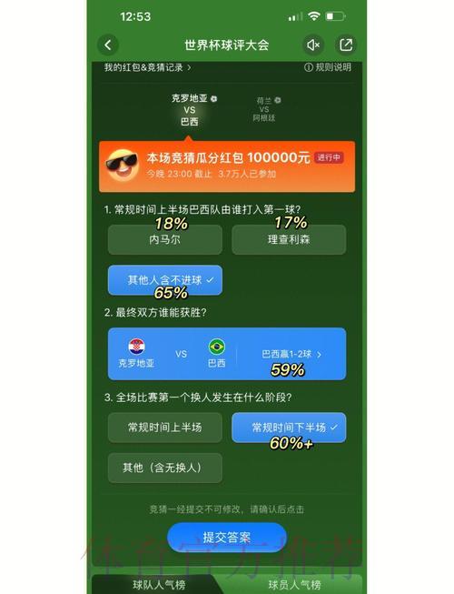 世界杯竞猜攻略:掌握比赛分析技巧,轻松提升获胜概率 世界杯竞猜攻略:掌握比赛分析技巧,轻松提升获胜概率